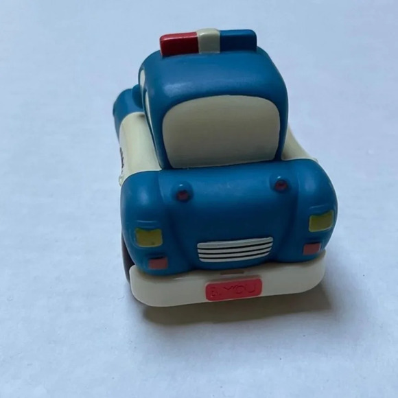 B You Police Car Pull Back Squad School Law Kids Toy Mini Car Working Condition - Picture 2 of 7